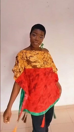 HOW TO SEW OFF SHOULDER KAFTAN TOP HAVING TASSEL DESIGN