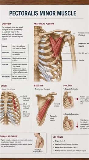 Pectoralis Minor muscles