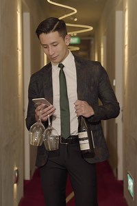 9.8K views · 12 reactions | End your romantic date night out on a sweet note  Cosy up and wine down with the perfect nightcap – trust us, a glass of classic red can never go wrong.  | M Social Singapore | Facebook