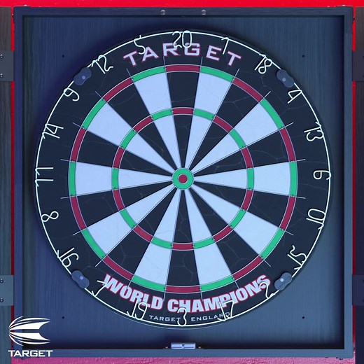 NEW TARGET ARC CABINET: Ultimate home dart set up • Features unique Arc light system • Sleek design • World Champion dartboard • 2 x sets of brass darts Pre-order now | Target Darts