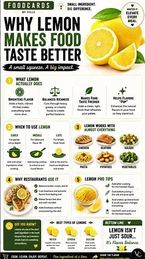 Why Lemons Change Cooking 🍋