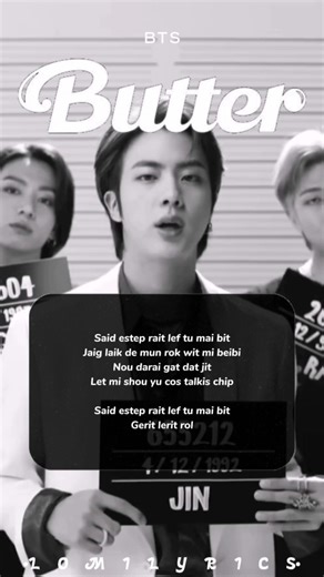 BUTTER - BTS | Easy Lyrics/Letra fácil | #bts #butter #easylyrics #kpop #pronunciación