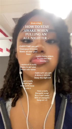 Tips for Staying Awake and Pulling an All-Nighter