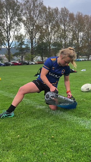 How To Build & Feel Passing Power For Halfbacks? Can you get your hands on a water bag? This drill is incredible for feeling the target muscles for passing power and creating balance in your follow through. | Rugby Bricks
