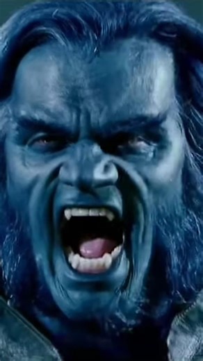 Evolution of Beast in X-Men films #shorts