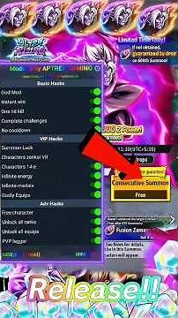 Dragon Ball Legends SUMMON MOD V6.10.0 / Guaranteed ULTRA ZAMASU 🔥! #dblegends #dblegends #shorts
