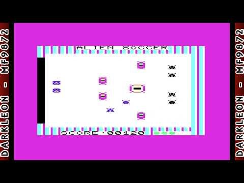 Alien Soccer - [ 1982 - Vic-20 - Gameplay ]