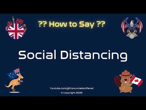 😷 ↔️ How to Pronounce Social Distancing? (CORRECTLY) | Pronunciation Planet
