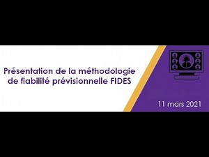 Présentation de la méthodologie de fiabilité prévisionnelle FIDES