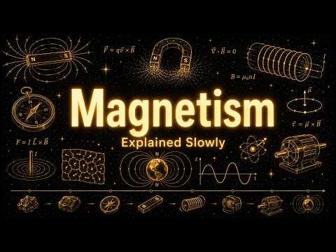 Every Confusing Thing About Magnetism Explained Slowly (For Sleep)