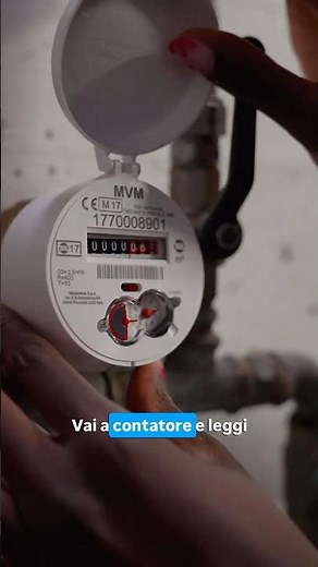 Come fare l'autolettura del contatore dell'acqua?