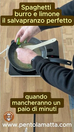 Spaghetti with Butter and Lemon - a Quick and Delicious Lunch Recipe