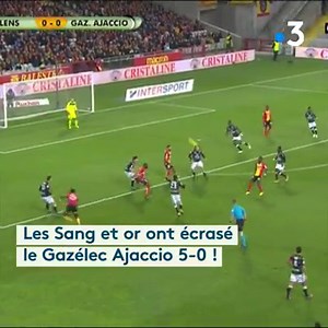 😯 Festival de buts à Bollaert ce lundi. RC Lens 5 - Ajaccio 0 ! 👏 #rclens | France 3 Nord Pas-de-Calais