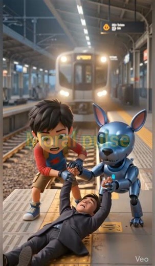 Ruko Baby Railway Tracks K Andaer Phans Gya Full Episode | shiva cartoons |shiva