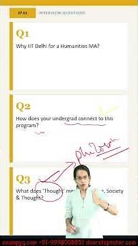Why IIT Delhi for a Humanities MA IIT MA CST Interview Prep #1