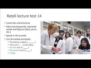 PTE Practice test Retell lecture 14