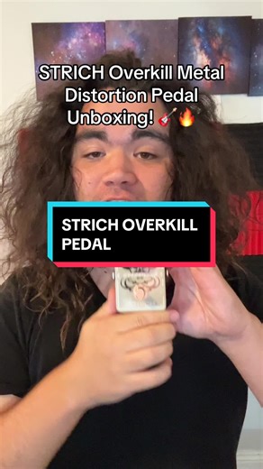 Strich Overkill Metal Distortion Pedal Unboxing