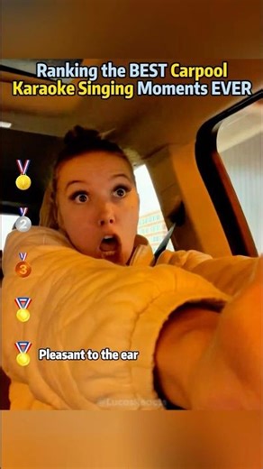 Ranking the BEST Carpool Karaoke Singing Moments EVER. #Karaoke