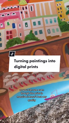 Step-by-Step Guide: Turning Paintings into Large Digital Prints