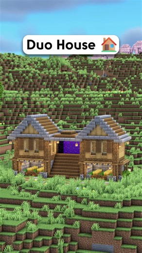 Zediaph | Minecraft Duo House 🏠 💾 Download my builds on Patreon (Link in bio) 🎥 Full Tutorial on YouTube: Zediaph ✅ Follow for more Minecraft... | Instagram