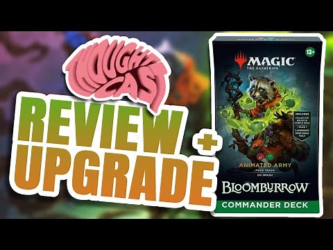 Animated Army Commander Review & Upgrade | Bloomburrow | The MTG Thoughtcast