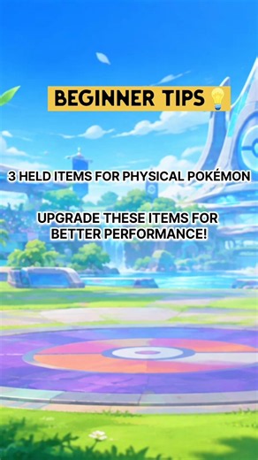 Physical Pokémon Held Items Guide for Beginners ⚡ll Pokemon Unite
