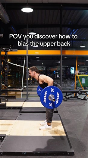 Barbell rows for upper back explained #gym #bodybuilding #fyp