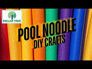 Budget-Friendly Craft Ideas Using Pool Noodles