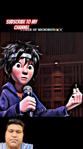 Hiro Crazy introducing Microbots 💥🥶 | Big Hero 6 Edit | #edit #shorts #animation #presentation