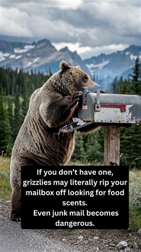 Why Montana Uses Bear-Proof Mailboxes 🐻📬. Check first comment for more details. #MontanaLife #BearProofMailbox #GrizzlyCountry #DidYouKnow #WildlifeFacts #MindBlowingFacts #HistoryReels #MontanaFacts #BearSafety #viralreelschallenge2025viralreelschallengejaiviralreelschallengeviralreelschallenge | Interesting Facts