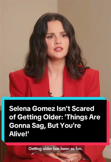 #SelenaGomez is embracing every part of getting older. Watch the full interview on the #PeopleApp at the link in our bio.