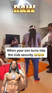 “When dad gets way too into his VR boxing 🥊 game, swinging like he’s in a title match, and his son has to step in like club security 🤣 Who else got a parent that’s all in with VR? Follow @t_raw_bad_azz for more hilarious moments! #VRBoxing #DadFails #VirtualReality #FamilyComedy #FYP” | T-Raw Badazz