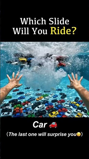 Which Waterslide Will You Ride?🛝 #asmr #oddlysatisfying #dream #slide #sleepsounds #relaxing