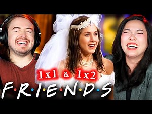 *SHOWING MY GIRLFRIEND FRIENDS* for the first time! Friends Season 1 Episodes 1 & 2 Reaction