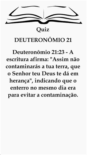 A Lei Esquecida de Deuteronômio 21! 😲 O que a Bíblia diz sobre a Terra?
