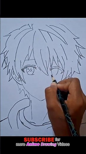 Easy Anime Boy Drawing Anyone Can Try 🔥✏️