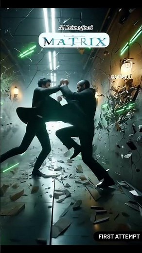 Epic Neo vs. Agent Smith Fight in 15 Seconds | The Matrix Reimagined