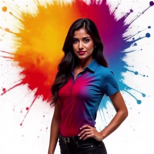 Born from Color | Paint Splash Cinematic Reveal