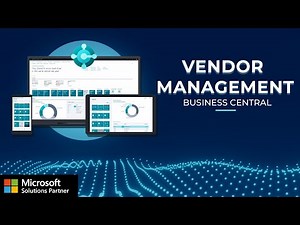 Dynamics 365 Business Central: Vendor Management