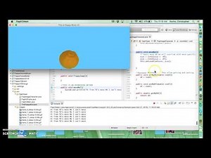 Java Flappy Program Orange Jumping Bird
