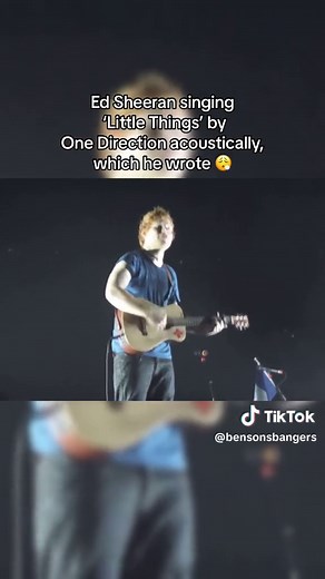 Ed Sheeran Acoustic Cover of 'Little Things' by One Direction