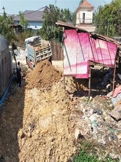 New Quickly Project!! By Skill Bulldozer Pushing Soil & Dump Truck 5 Ton Unloading Soil #BulldozerAction #DozerOperator #DumpTruck #Bulldozer #Excavator | Bulldozer Online