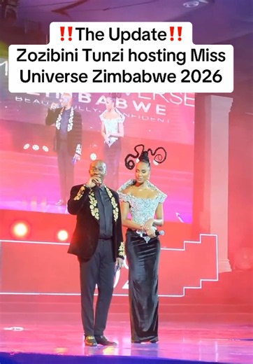 ‼️The Update‼️ Zozibini Tunzi hosting Miss Universe Zimbabwe 2026 #MissUniverseZimbabwe #MissUniverse #MissUniverse2026 #fyp #whattowatch