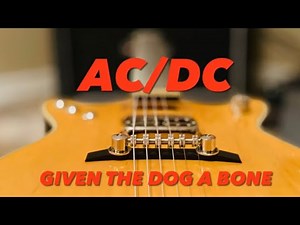 AC/DC Givin the Dog a Bone (Malcolm Young Guitar Lesson)