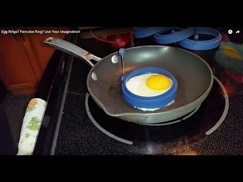 Come See How Easy It is To Use These Egg Rings? Pancake Ring? Use Your Imagination!