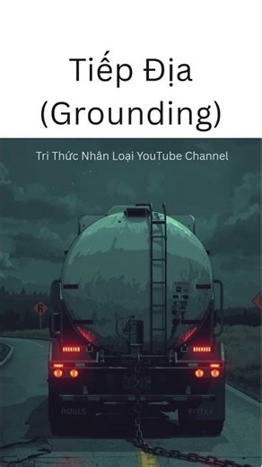 Why do tanker trucks have to drag tracks on the ground?