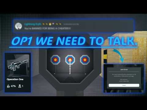 We need to talk... (Operation One)