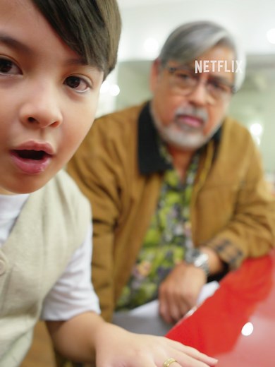 Joel Torre and Euwenn Mikaell Aleta in Lolo and The Kid Movie Scene