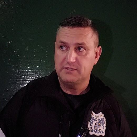⚪🔵 Manager Dave McNabb spoke to the media team following last night's 1-0 win against Trafford. Watch now: https://youtu.be/NoubXYyNesk #BuryFC | #bfc140 | Bury Football Club