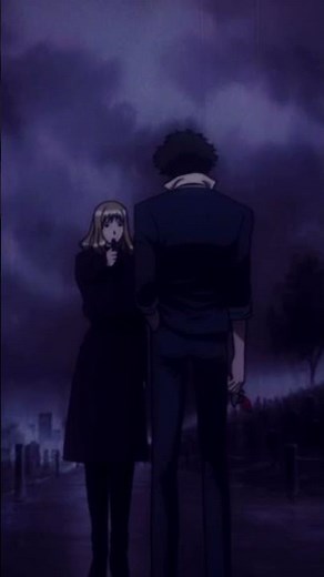 Cowboy Bebop Julia meets Spike again at graveyard